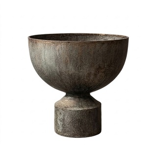 Bol en métal fait main, style vintage, pièce décorative, finition bronze non traitée, pour la décoration de la maison - Product Image 5