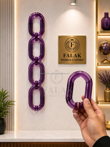 Cadena Decorativa de Resina Colorida para Colgar en la Pared, Adorno Artístico para el Hogar, Sala de Estar, Dormitorio y Decoración de Hoteles de Lujo - Product Image 3
