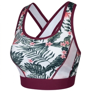 Women Four Way <b>Stretch</b> Sports <b>Bra</b> Padded Gym Yoga Fitness Training Workout Custom Logo Private Label Activewear - Product Image 2