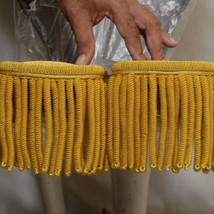 แผ่นปักไหล่เครื่องแบบคุณภาพสูงปี 2026 สีทองและสีขาว พร้อมแถบสีทอง สำหรับเครื่องแต่งกายเจ้าหน้าที่ฝ่ายการค้า - Product Image 4