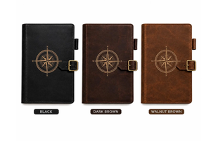 Personalized <b>Leather</b> Journal, Full Grain <b>Refillable</b> <b>Notebook</b>, Handmade Adventure Gift - Product Image 6