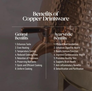 Dispensador de Agua de Cobre con Tapa, Estilo Vintage, de Gran Capacidad, Ecológico, para Uso Doméstico, Muy Demandado - Product Image 5