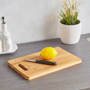 Premium Bamboo Chopping Board with Handle for Kitchen - BPA Free, EcoFriendly, AntiMicrobial Multi-Purpose Cutting Board - Product Image 4
