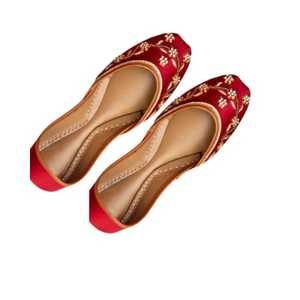 Zapatos Khusa Bordados a Mano para Mujer, Diseño Formal y Cómodo, para Uso en Interiores, Venta Caliente 2026 - Product Image 1