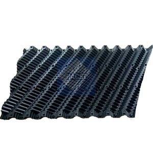 Filtro a gocciolamento sommerso <span class=keywords><strong>SAFF</strong></span> con bio-media corrugato a croce per la purificazione delle acque reflue circolanti delle torri di raffreddamento - Product Image 3