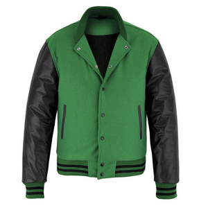 <b>Men</b> High Quality OEM Manufacturer's 2025 Custom <b>Baseball</b> Letterman Varsity <b>Jacket</b> Embroidery Leather Sleeves <b>for</b> Winter - Product Image 6