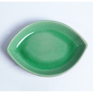 Assiettes en grès de style Japandi 16,5 cm et 12 cm, sans BPA, compatibles lave-vaisselle et micro-ondes, pour les restaurants de sushis - Product Image 1