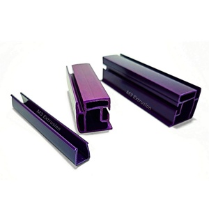 UV Resistant Rigid Profiles ROHS Compliant HDPE PP ABS PVC ASA Cold Molding Extrusions for Industrial Outdoor Cutting - Product Image 3