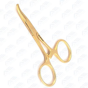 Pinces hémostatiques courbées et pinces à moustiques toutes couleurs avec source d'alimentation manuelle, pinces chirurgicales professionnelles pour artères - Product Image 5
