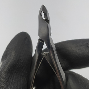 Alicates para Cutículas de Uñas de Acero Inoxidable con Acabado Espejo, Mango Redondo de 2 Vuelcos, para Salón de Belleza - Product Image 2