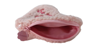 กระเป๋าใส่เหรียญและกระเป๋าเครื่องสำอางตุ๊กตาหมีปักลายหัวใจ - Product Image 4