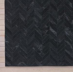 Nouveau tapis en cuir de vachette, patchwork de peaux d'animaux, tapis de sol en patchwork - Product Image 1