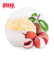 Mastercarefully Bola Tapioka Boba Blueberry Berkualitas Tinggi 3.2kg Bahan Minuman Bubble Tea Taiwan Bersertifikat HACCP ISO HALAL