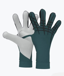 Guantes de Portero de Fútbol de Látex Blanco con Impresión por Sublimación, Correa de Muñeca Ajustable, Protección Completa para los Dedos, Unisex - Product Image 5