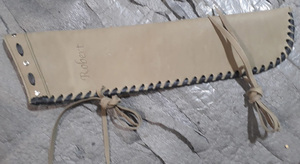 ESHALZ IMPEX Étui rigide en cuir véritable pour archet de contrebasse et baguette de batterie avec options personnalisables pour le voyage - Product Image 6