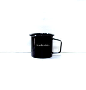 Tasses en émail personnalisées en gros avec logo imprimé pour le camping, les voyages, la randonnée, avec boîte cadeau pour le thé de l'après-midi - Product Image 2