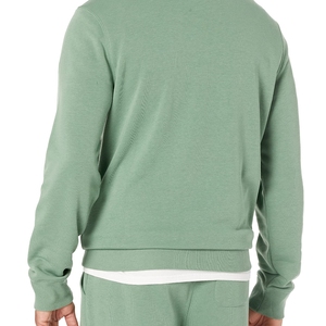 Unisex <b>Red</b> Solid Crew Neck Regular Fit Knitted Pullover Autumn <b>Sweatshirt</b> High Quality - Product Image 6