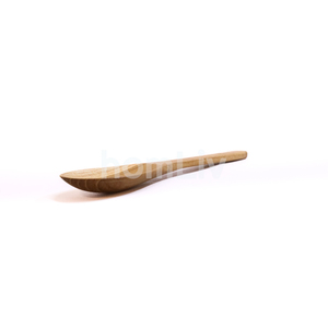 Cuillère de service en bois de teck faite à la main, durable et écologique, manche de 15 cm, capacité de 10 ml, spatule à riz, vaisselle de cuisine - Product Image 2