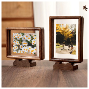 Personalized Wooden <b>Photo</b> <b>Frame</b> Oak Finish Laser Engraved Picture <b>Frame</b> Wall Mount Tabletop for <b>Wedding</b> <b>Gift</b> <b>Photo</b> <b>Frame</b> - Product Image 6