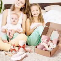 Ensemble de Serviettes de Bain et Poupées Cadeau Parfait pour Souvenirs de Naissance Transfrontaliers de Bébé d'un Mois