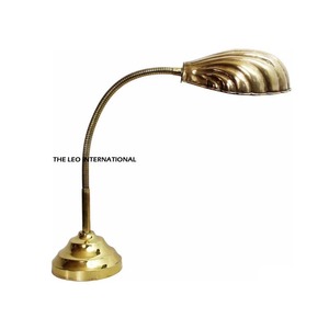 Catering Equipment Hotel Restaurant Other Home Decor Golden Aluminum Metal Table Lamp for Food Grade Gifting Purpose - Product Image 1