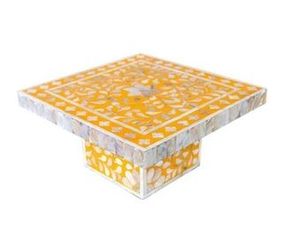 Support à gâteau en nacre au design haut de gamme, plateau à gâteau en nacre, supports à gâteau en nacre, prix de gros direct usine - Product Image 2