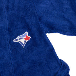 Pijamas para niños Invierno Otoño Suave Fleece Bata de dos bolsillos Logotipo personalizado Bata envolvente bordada Servicio OEM - Product Image 2