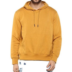 High Quality Men's Fashion Heavy Pullover Hoodie With Drawstring Men's Hooded Pullover Customizable Sweat Shirt - Product Image 4