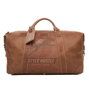 Bolsa de Viaje de Cuero Hecha en Pakistán, con Logotipo Personalizado, Ligera, en Oferta - Product Image 4