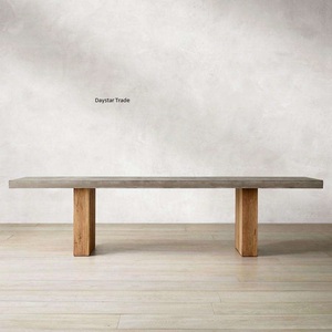 Ensemble de table et de chaises de salle à manger modernes Daystar Trade Nordic avec plateau en marbre, 4 places, personnalisable, meubles rectangulaires pour la maison - Product Image 1