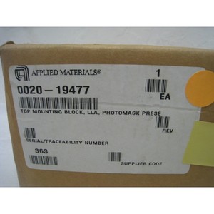 บล็อกยึดด้านบนรุ่นใหม่ AMAT 0020-19477, LLA - อุปกรณ์และอะไหล่เซมิคอนดักเตอร์ระดับโลกที่เชื่อถือได้ - Product Image 4