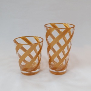 Unbreakable <b>Plastic</b> Transparent Modern Spiral <b>Drinking</b> <b>Cups</b> for Poolside Party Outdoor - Product Image 5