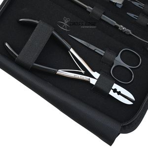 Kit de Herramientas Todo en Uno para Extensiones de Cabello: Alicates para Micro Anillos, Removedor de Puntas K, Tijeras para Hilo y Lazos, y Clips para Salón - Product Image 6