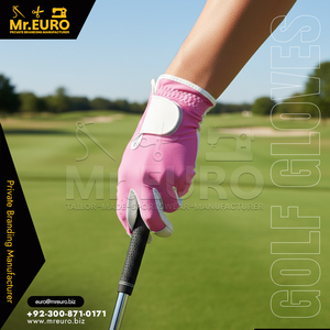 Custom Cocktail Print Pattern Golf <b>Gloves</b> Colorful Sublimated Sports Breathable Lightweight <b>Moisture</b>-Wicking Non-Slip Cabretta - Product Image 3