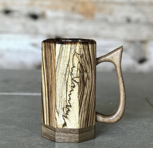 แก้วไม้ทำด้วยมือเป็นมิตรต่อสิ่งแวดล้อมสั่งเป็นจำนวนมากงานไม้ปรับแต่งได้ - Product Image 3