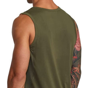 Débardeur Homme Personnalisé Sans Manches Coupe Slim Été Uni - Product Image 4