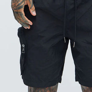 Pantalones cortos tipo cargo para hombre, perfectos para el verano, diseño de alta calidad con bolsillos y cintura elástica para mayor comodidad, ropa informal y moderna. - Product Image 3