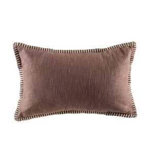 100% Woven Cotton Slub Cushion <b>Covers</b> with Stitched Edges Decorative Throw Pillow <b>Covers</b> Handmade Woven Cotton Slub Pillow <b>Cover</b> - Product Image 2