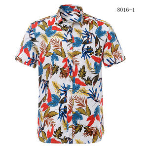 โรงงานฮาวายานา ขายส่งเสื้อเชิ้ตฮาวายลายดอกไม้พิมพ์ลายฤดูร้อนแขนสั้นแบบดั้งเดิมสำหรับผู้ชาย - Product Image 4