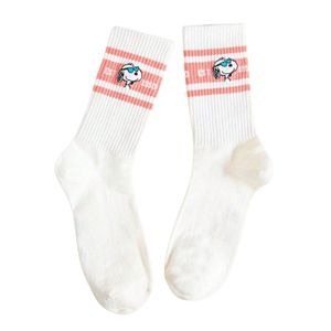Chaussettes hautes personnalisées en sublimation pour hommes et femmes, anti-bactériennes, respirantes, en tissu Spandex/Coton, vente en gros - Product Image 1