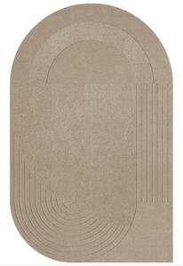 Alfombra y alfombra de pistola con mechones a mano de lana 100%, estilo moderno grande para uso en el dormitorio y la sala de estar del hogar - Product Image 5