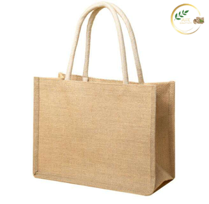 Bolsa de Playa de Yute de Gran Capacidad con Cierre de Cremallera Seguro para Viajes y Almacenamiento - Product Image 2