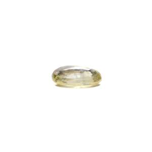 Loose 6.74 Carat Oval Cut Yellow Sapphire Gemstone for Fine Jewelry - Product Image 3
