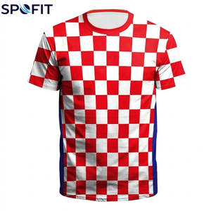 เสื้อฟุตบอลแบบยูนิเซ็กซ์ ออกแบบเองได้ ผลิตจากโพลีเอสเตอร์ 100% ป้องกันแบคทีเรีย แห้งเร็ว พิมพ์ชื่อทีมแบบซับลิเมชั่น จัดส่งรวดเร็ว - Product Image 1