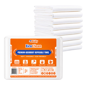 ผ้าเช็ดทำความสะอาดแบบใช้แล้วทิ้ง Nidy EcoClean Premium ขนาด 20x20 ซม. นุ่ม สะอาด ปราศจากขุย ผลิตจากวัสดุ PP กันน้ำ ระบายอากาศได้ดี - Product Image 1