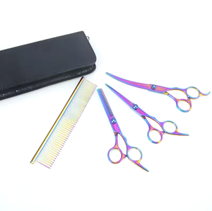 Kit de Coiffure Professionnel en Gros : Ciseaux de Démêlage et de Coupe en Acier Inoxydable, Outils Personnalisables pour Barbiers et Salons à Domicile - Product Image 2