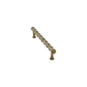 Poignée de meuble de salle à manger en laiton, bouton de tiroir, poignée de placard, design traditionnel, métal durable, boulon d'insertion, rond de 9 pouces - Product Image 3