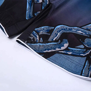 Pantalones Cortos de MMA para Hombre, Ligeros, de Secado Rápido, Elásticos y Cómodos para Entrenamiento, Grappling, Artes Marciales, Gimnasio y Ejercicios - Product Image 5