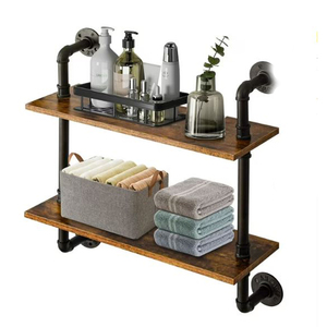 3 Tiers Foldable Organizer <b>Wire</b> Metal Wall Mounted Fruit Vegetable Hanging Kitchen Storage At Good Price Storage Shelves & Units - Product Image 5