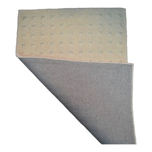 Modern Hand Tufted Wool Rug Minimalist <b>Dot</b> Pattern Low Pile High Density Cut & Loop Grid Accent Area Rug - Product Image 1